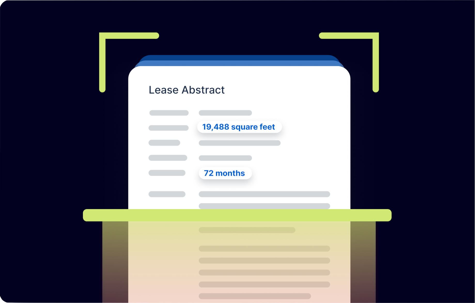 Lease Abstract